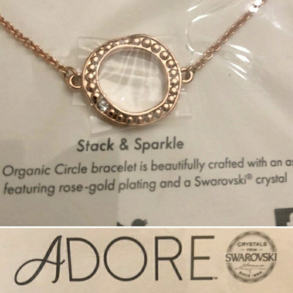 ADORE Rose Gold Necklace - Picture 3 of 5